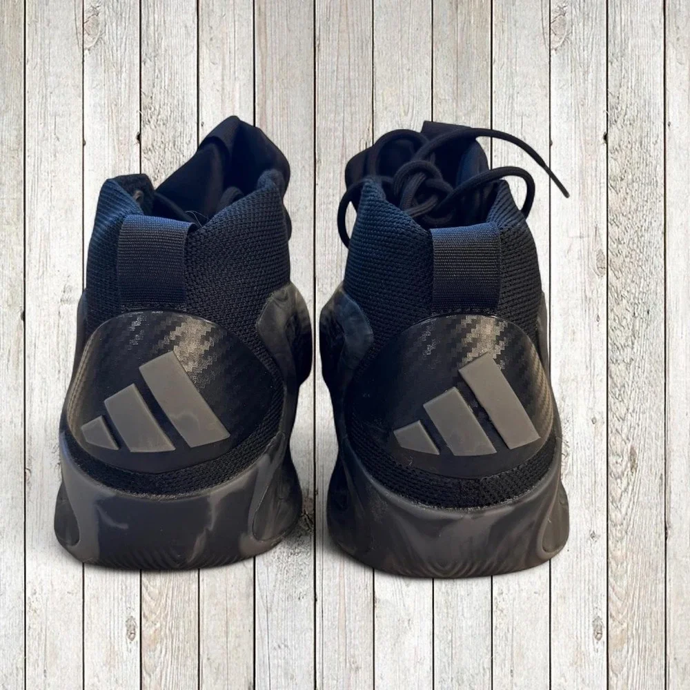 Adidas Anthony Edwards AE 1 Basketball Shoes Black Size US 6.5 With Box